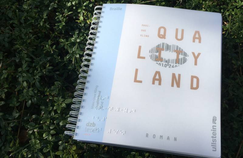 Cover Braille-Buch QualityLand